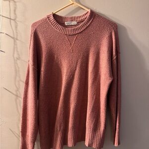 Dusty Rose Knit Pullover